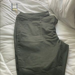 Olive khaki target pants